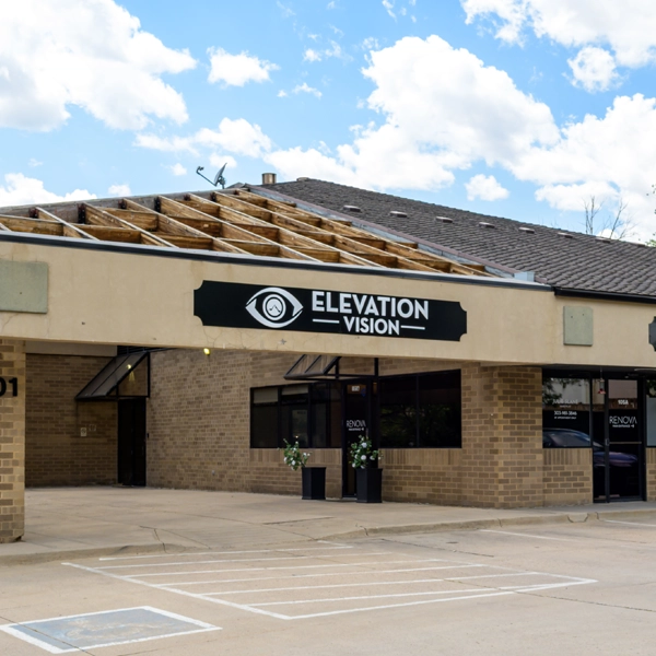 The front entrance of Elevation Vision